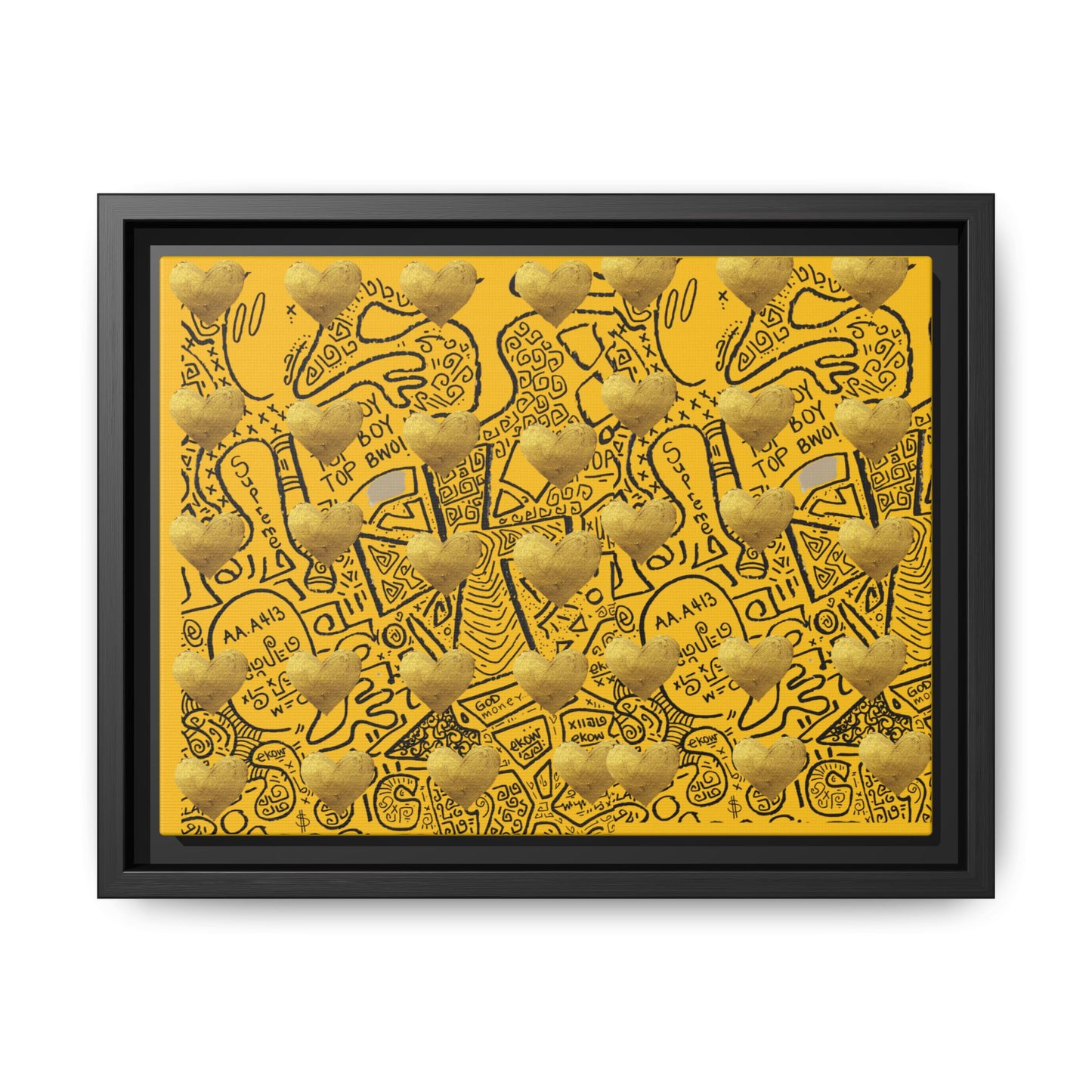 SUPREMEMATHEMATICS FRAMED CANVAS