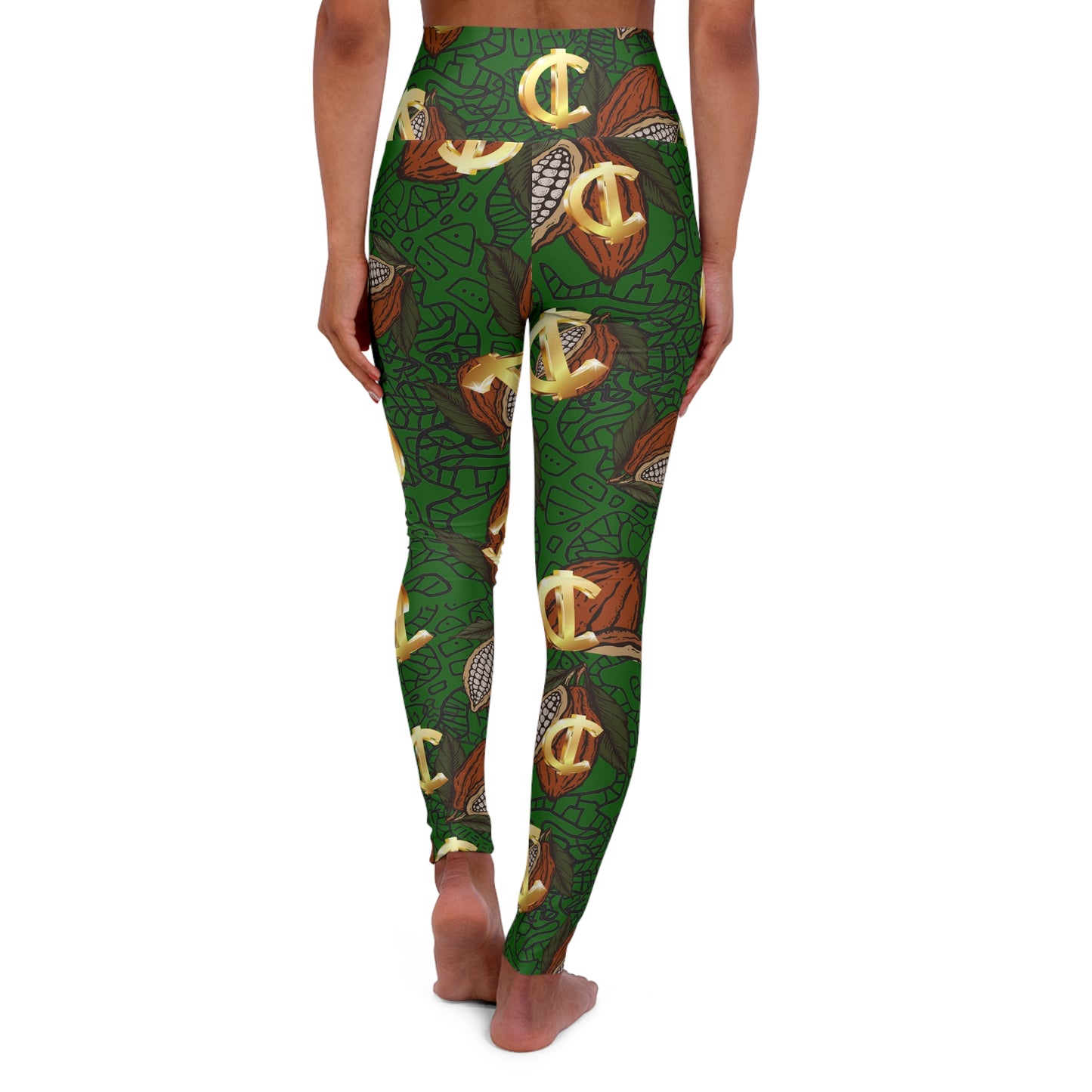 SURPEMEMATHEMATICS HIGH WAIST YOGA PANTS
