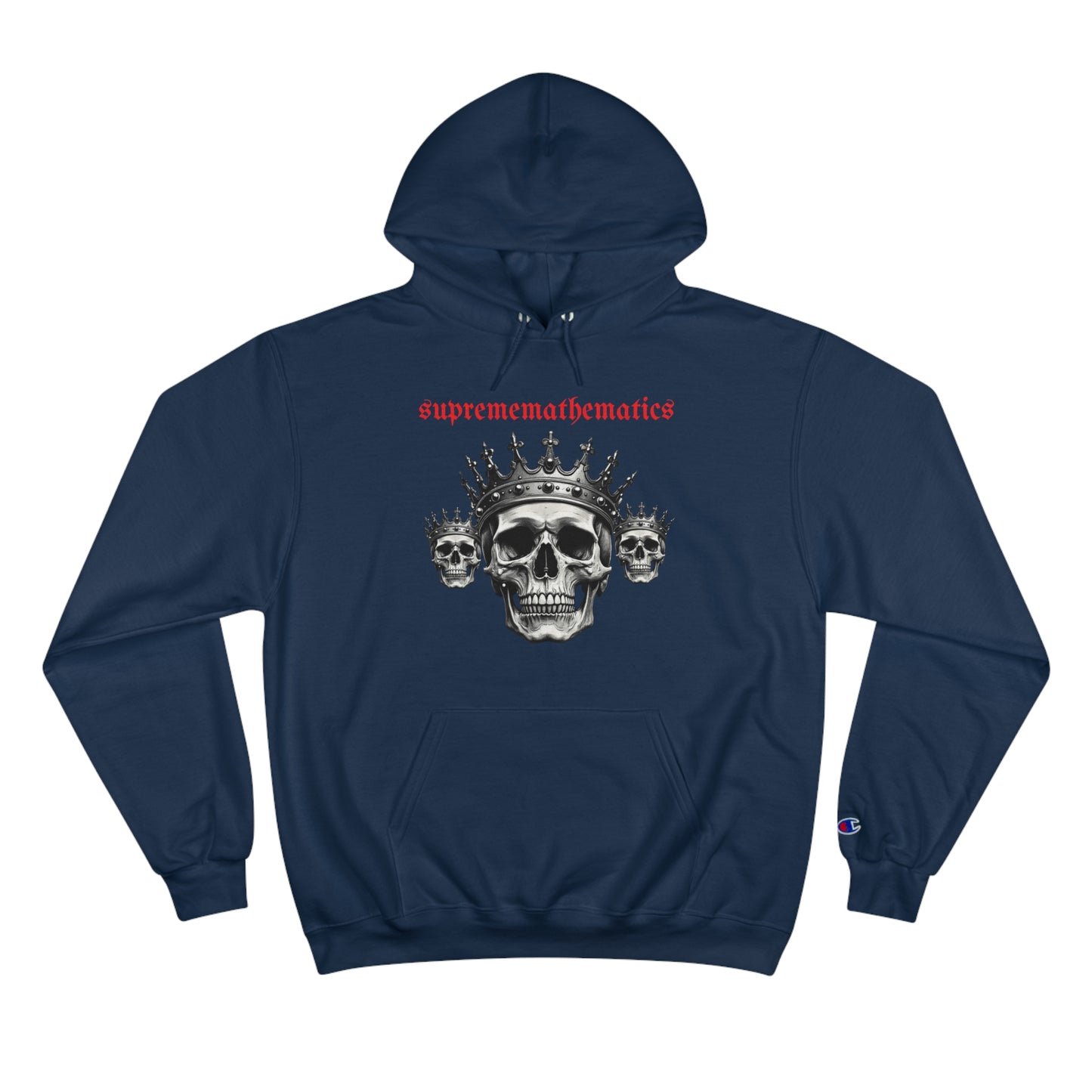 SUPREMEMATHEMATICS SKULL KING HOODIE