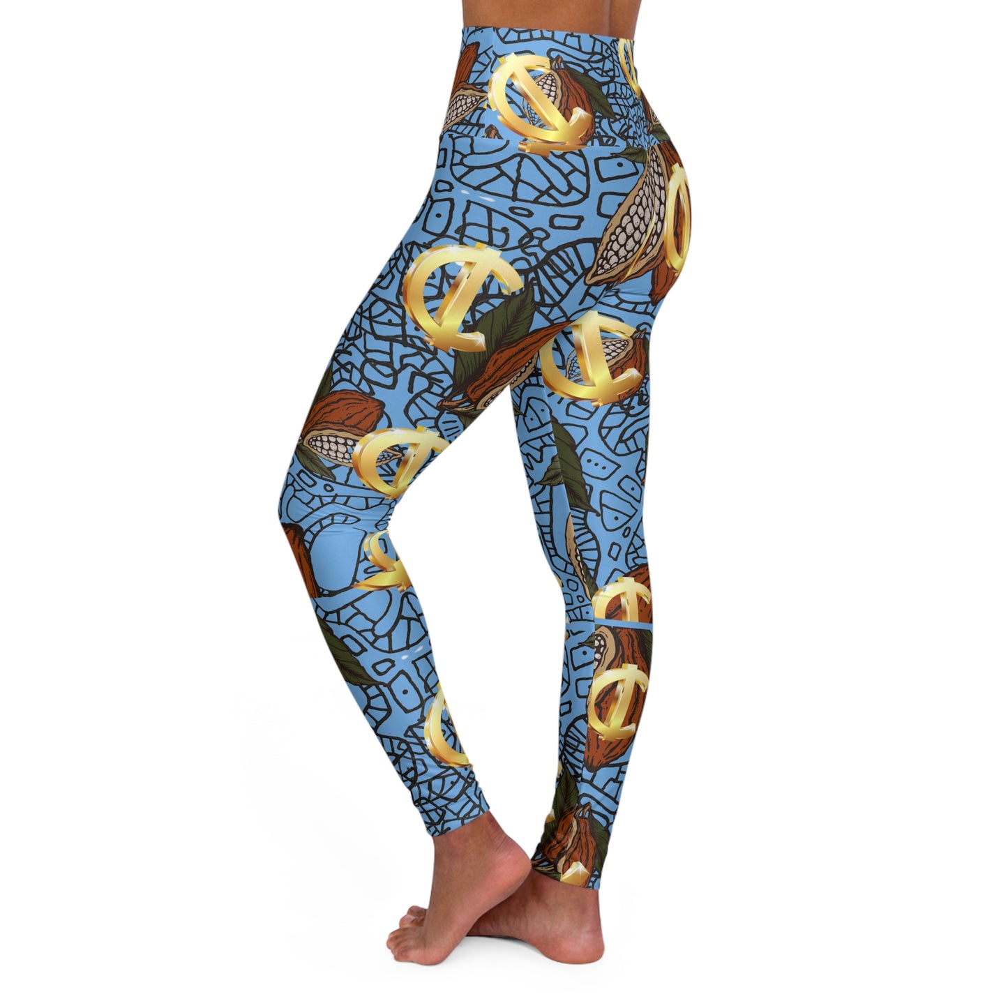 SUPREMEMATHEMATICS HIGH WAIST YOGA LEGGINGS