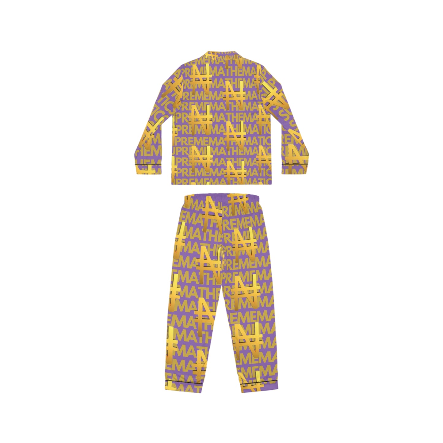 SUPREMEMATHEMATICS NAIRA SATIN PAJAMAS