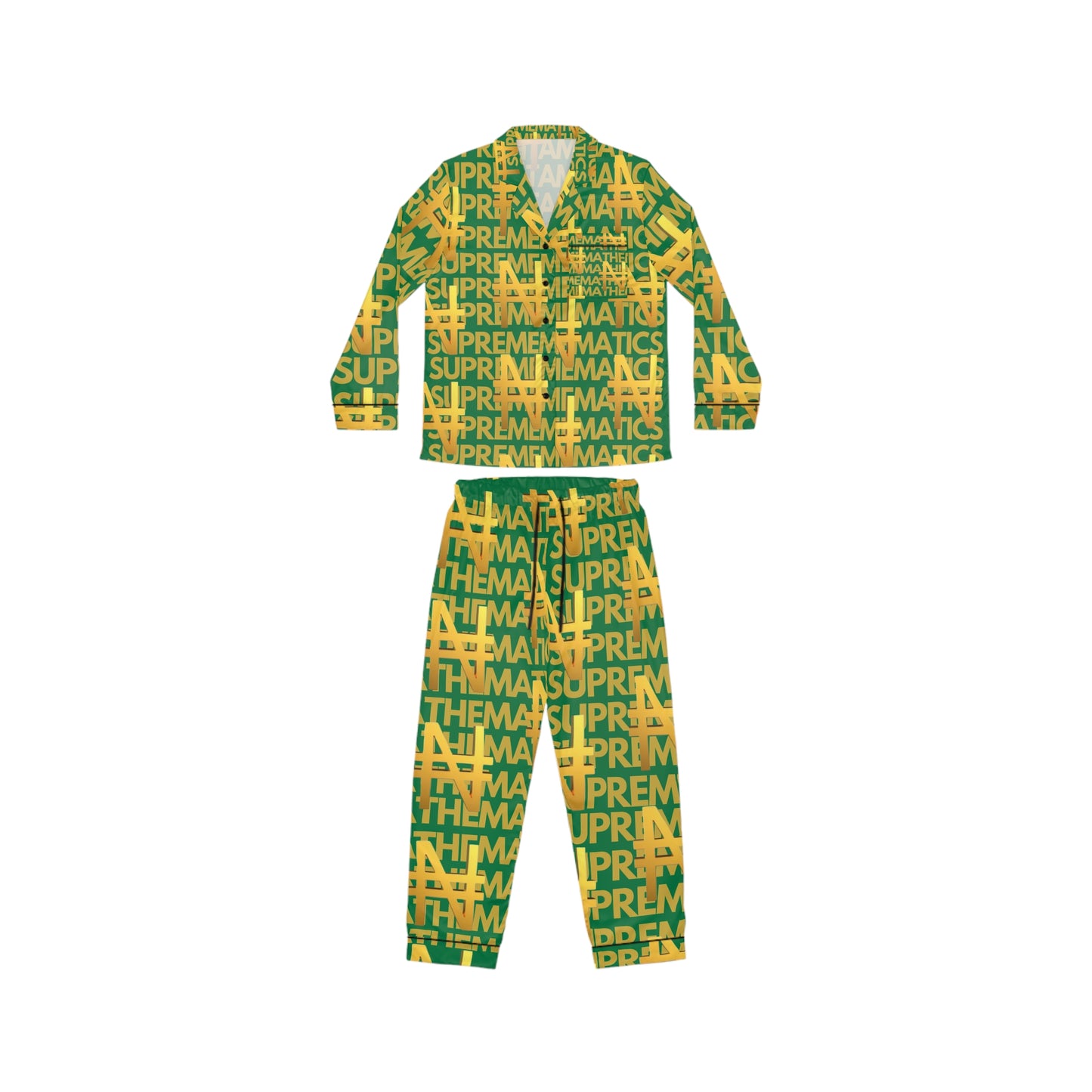 SUPREMEMATHEMATICS NAIRA SATIN PAJAMAS
