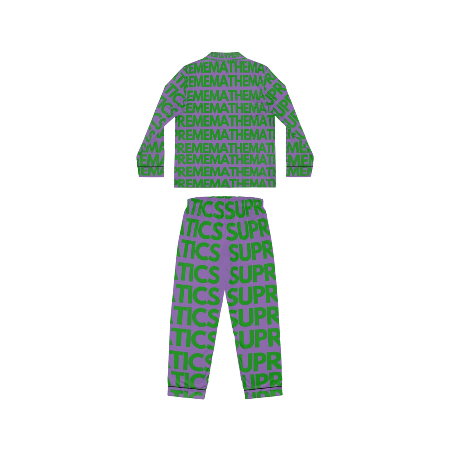 SUPREMEMATHEMATICS SATIN PAJAMAS