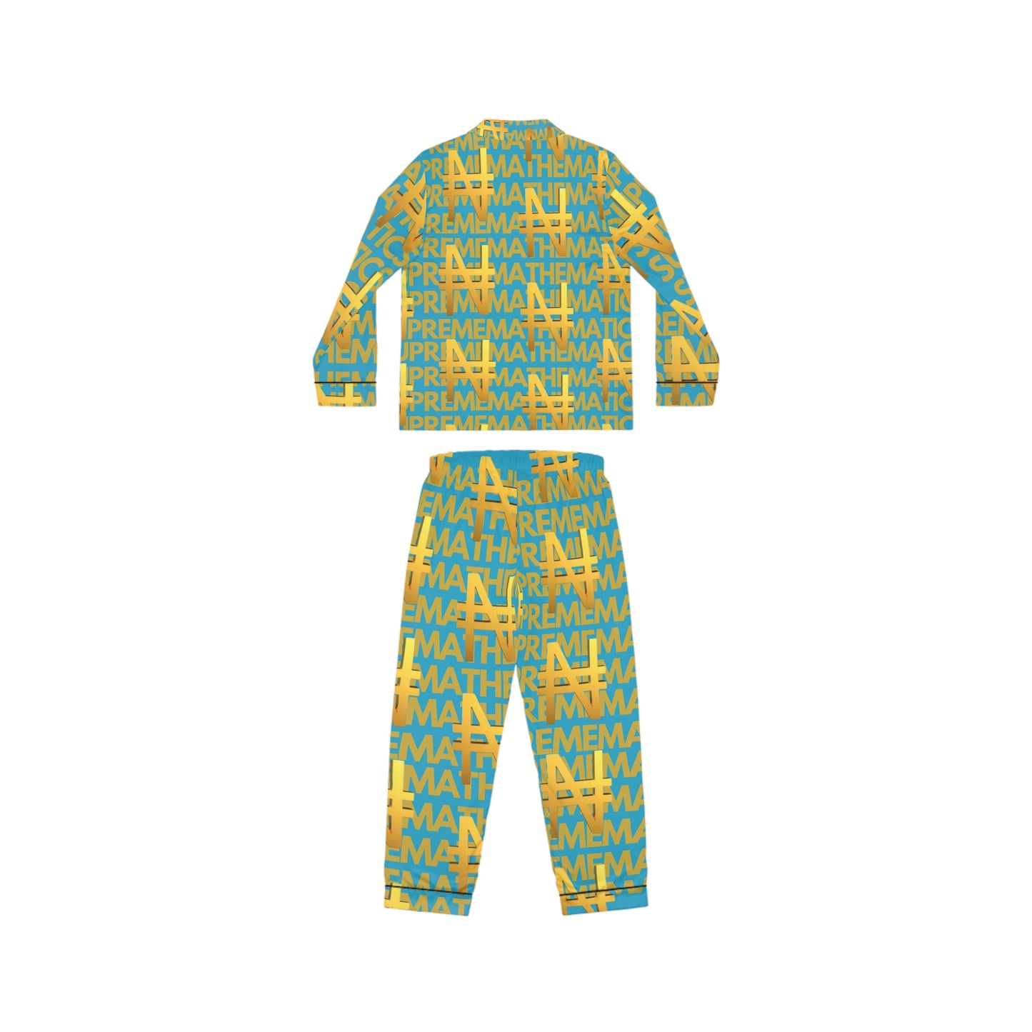 SUPREMEMATHEMATICS NAIRA SATIN PAJAMAS