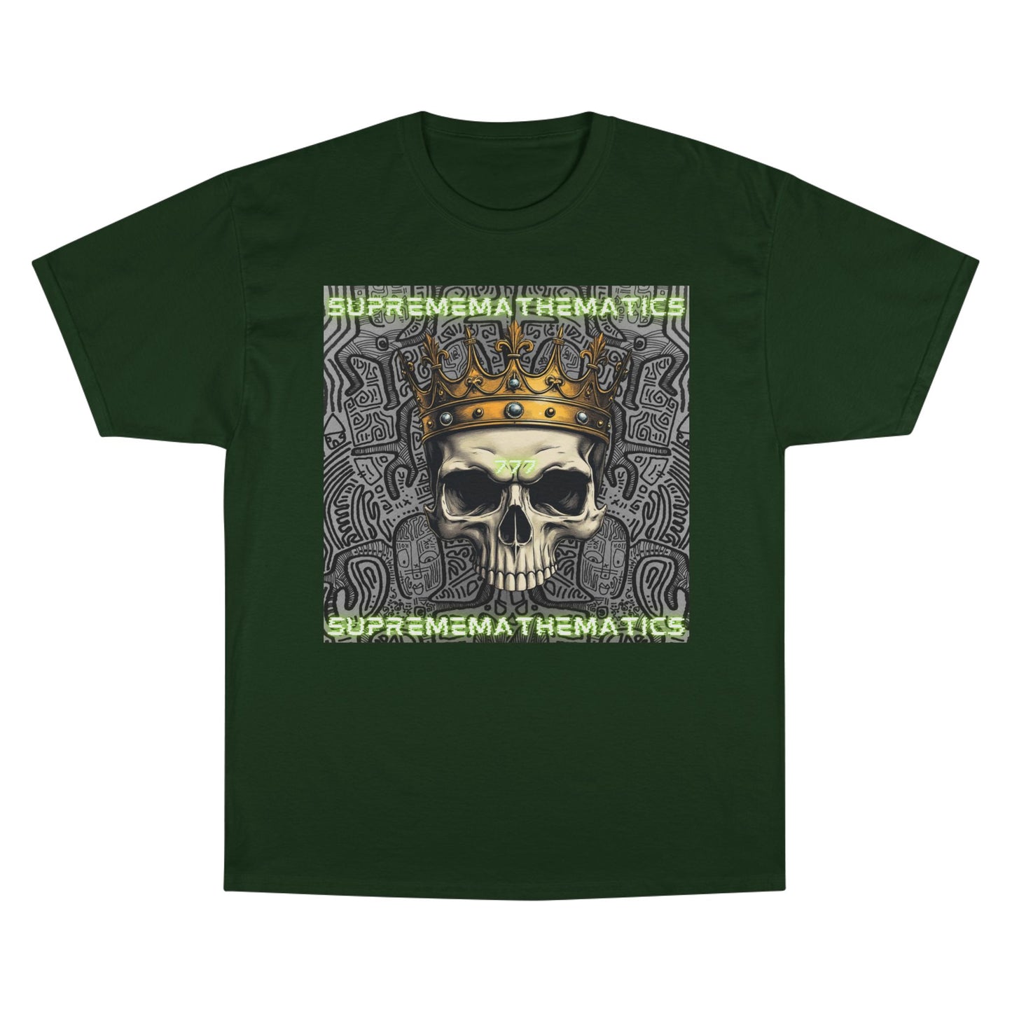 SUPREMEMATHEMATICS KING SKULL TEE