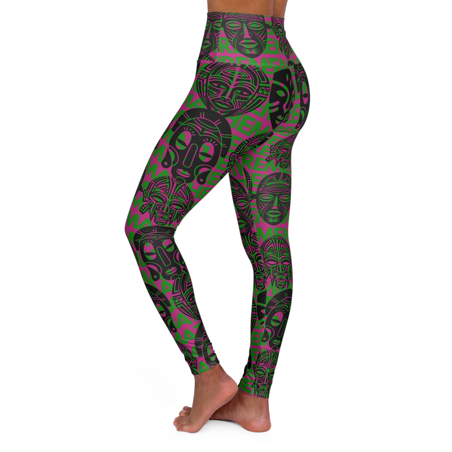SUPREMEMATHEMATICS HIGH WAIST YOGA LEGGINGS
