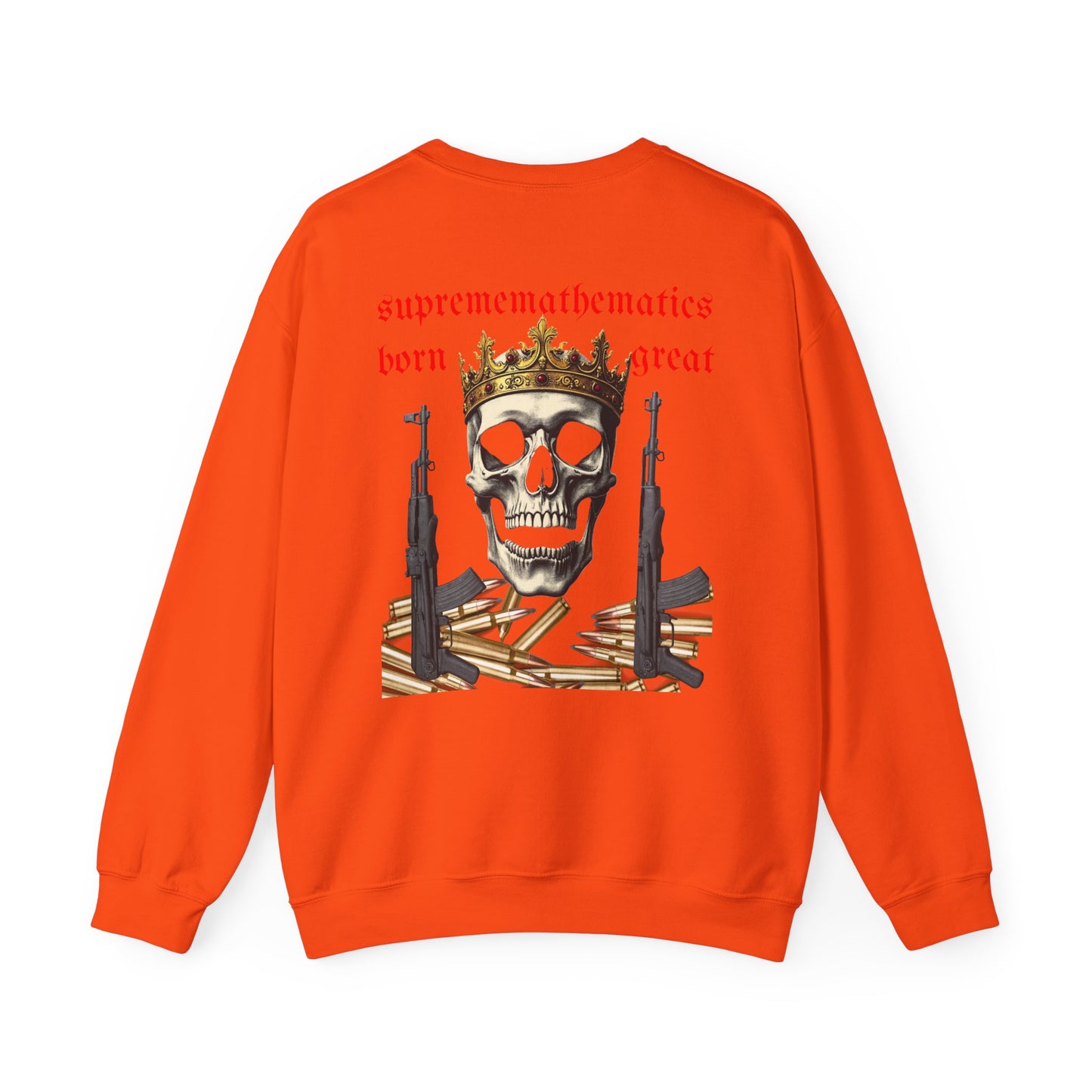 SUPREMEMATHEMATICS BORN GREAT SWEATSHIRT