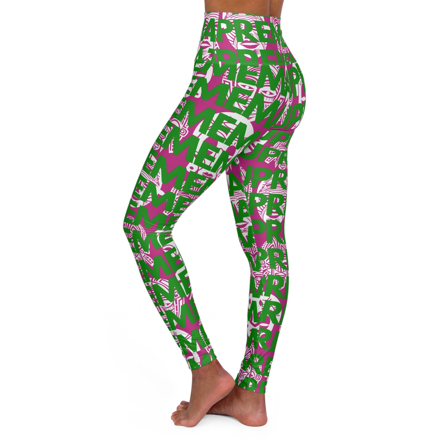 SUPREMEMATHEMATICS HIGH WAIST YOGA LEGGINGS