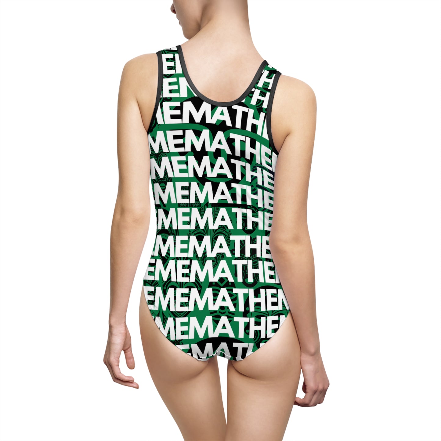 SUPREMEMATHEMATICS ONE PIECE SWIM SUIT