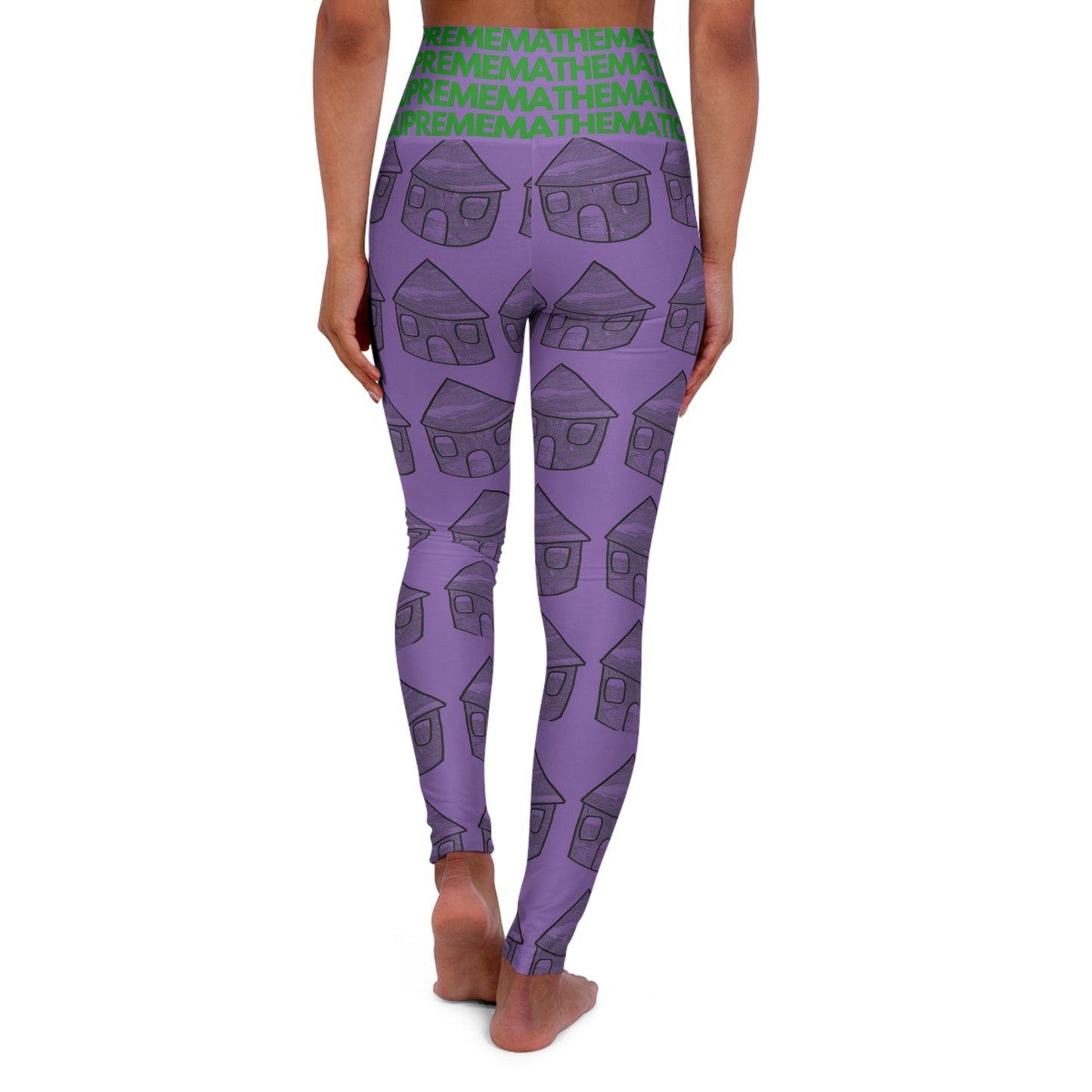 SUPREMEMATHEMATICS HIGH WAIST YOGA LEGGINGS