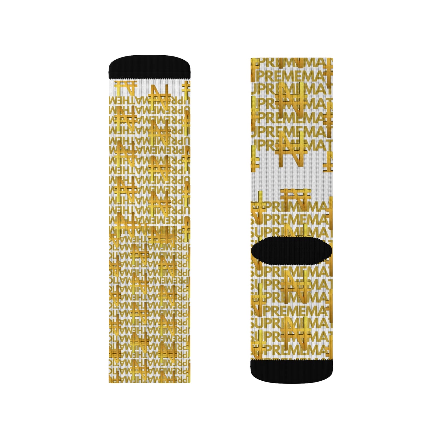 SUPREMEMATHEMARICS NAIRA SOCKS