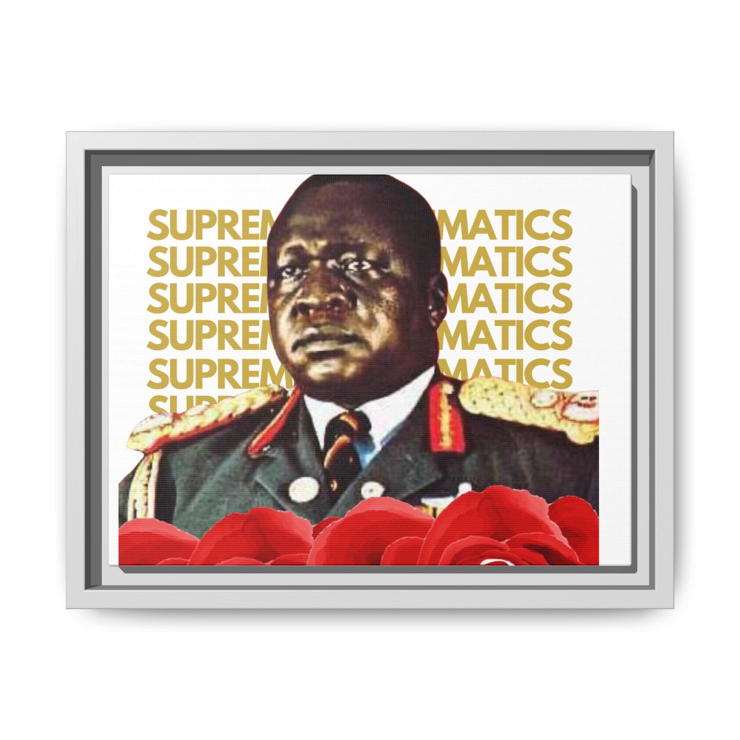 SUPREMEMATHEMATICS IDI AMIN CANVAS