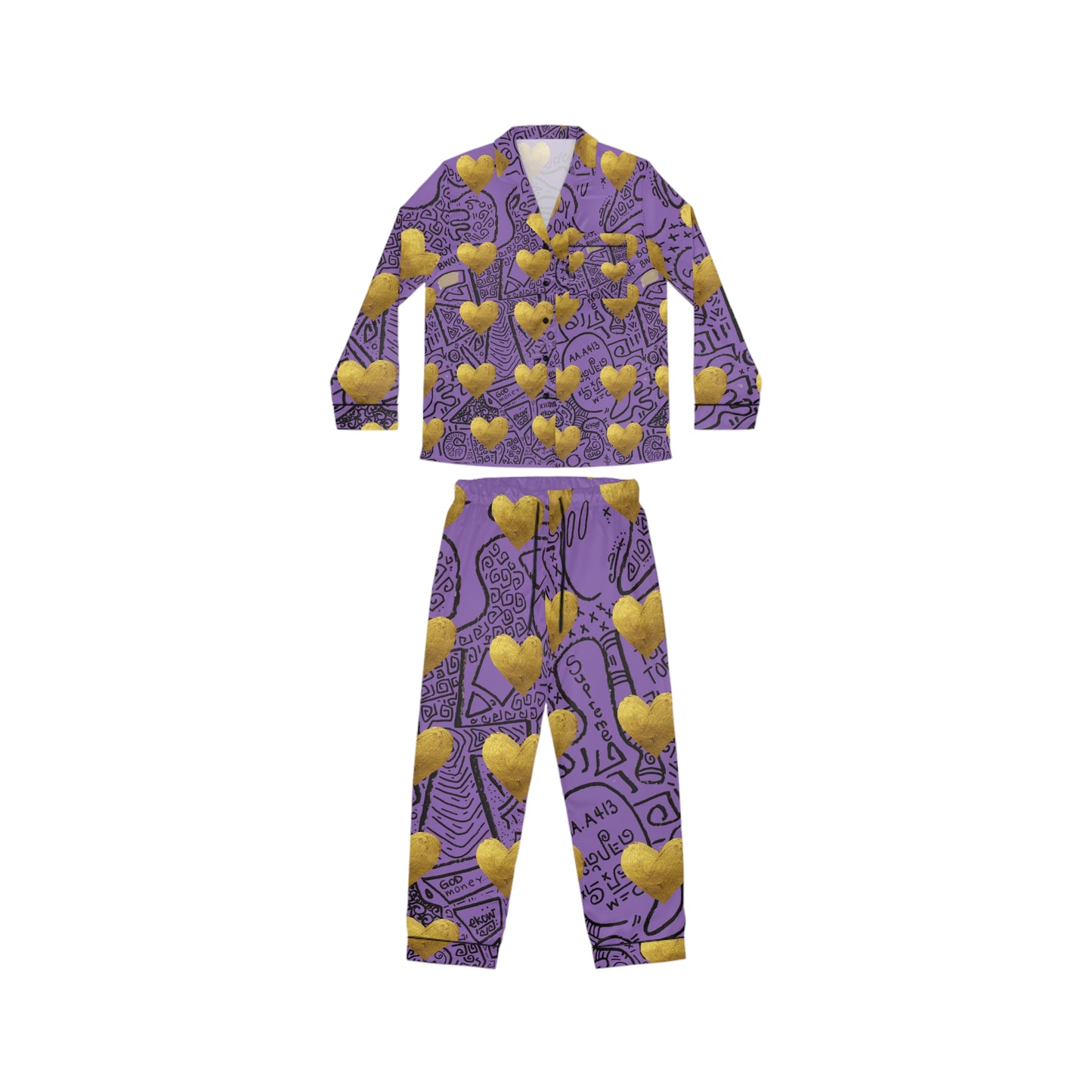 SUPREMEMATHEMATICS SATIN PAJAMAS