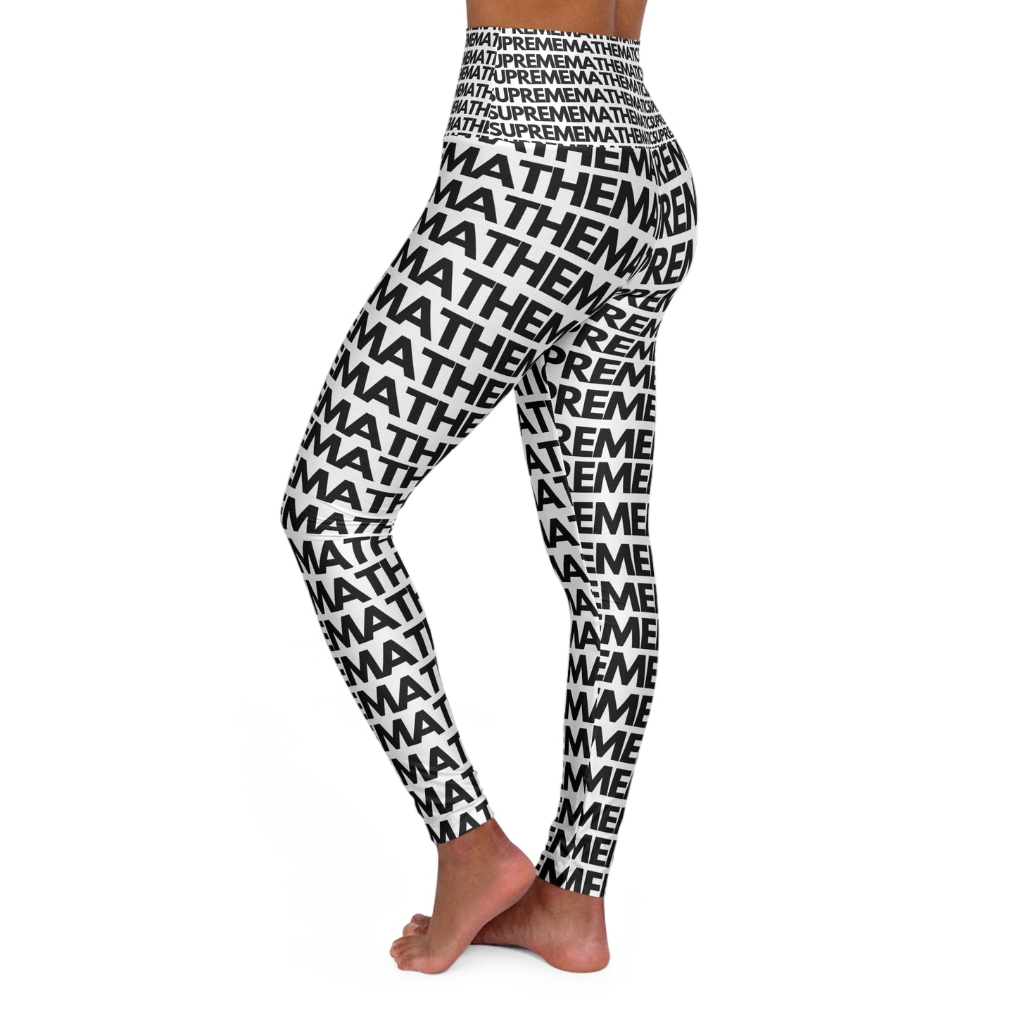 SUPREMEMATHEMATICS HIGH WAIST YOGA LEGGINGS
