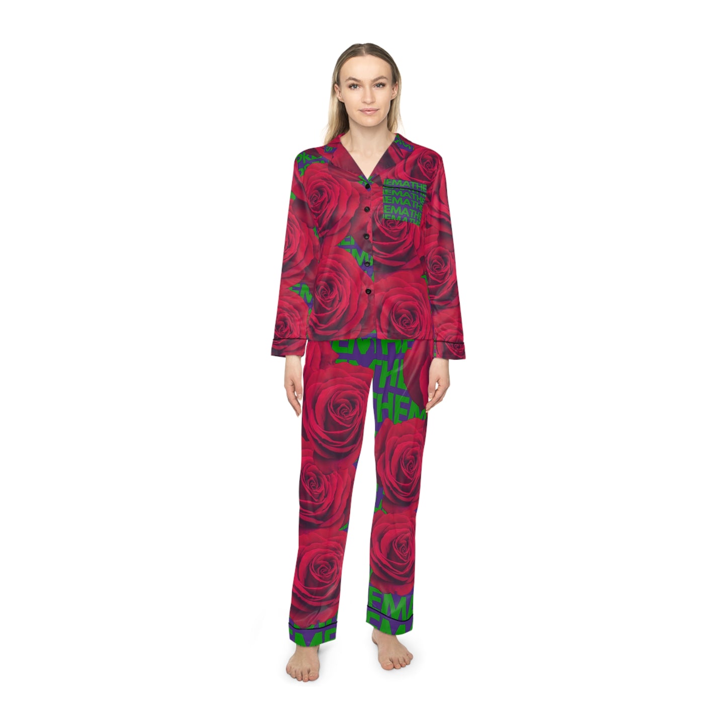 SUPREMEMATHEMATICS SATIN PAJAMAS
