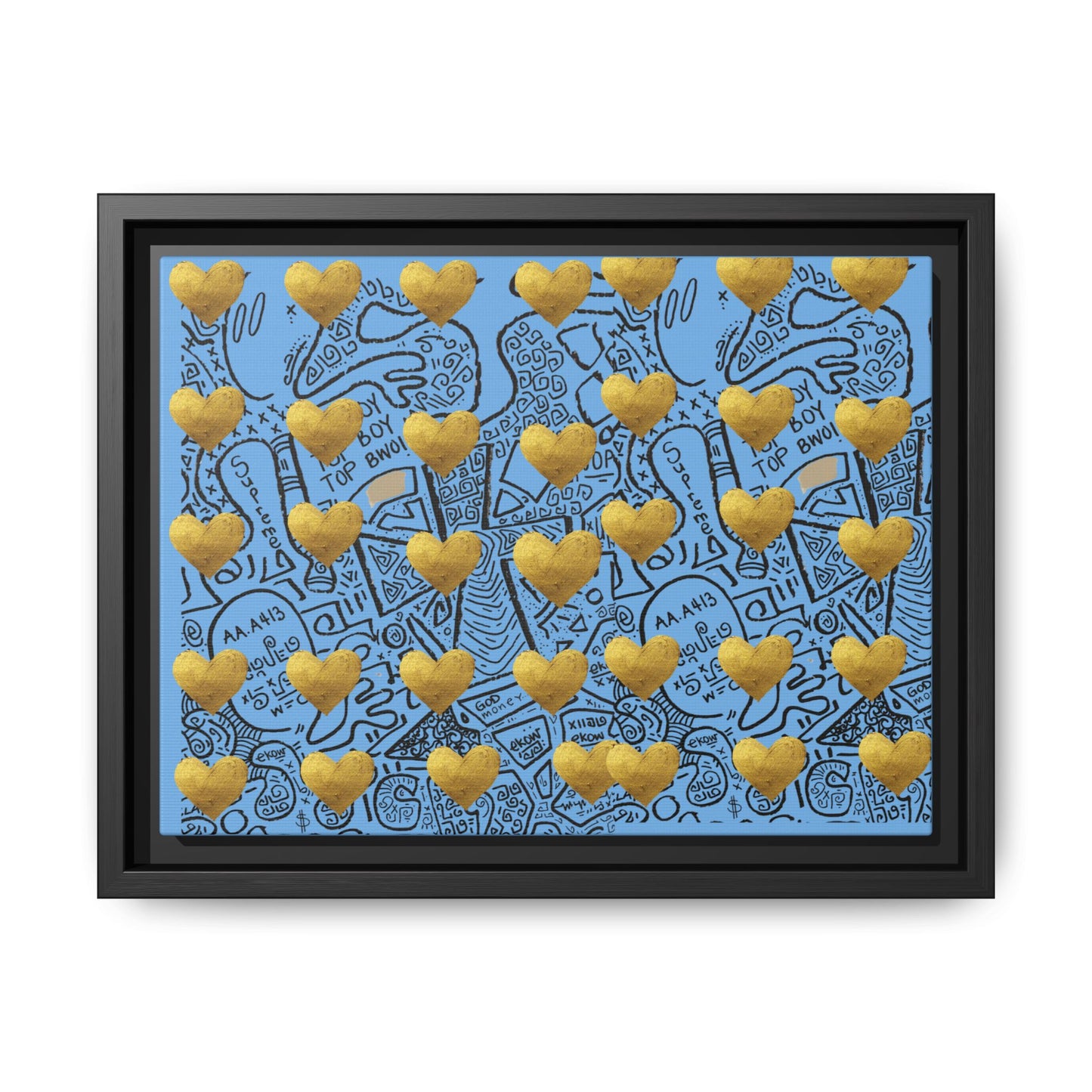 SUPREMEMATHEMATICS FRAMED CANVAS