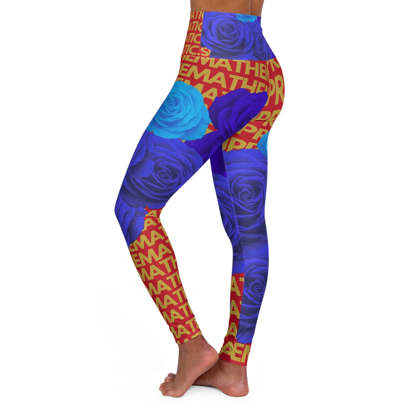 SUPREMEMATHEMATICS HIGH WAIST YOGA LEGGINGS