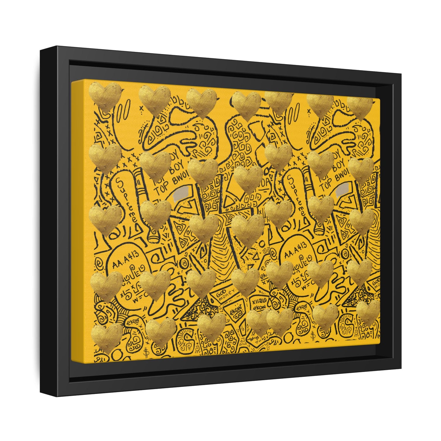 SUPREMEMATHEMATICS FRAMED CANVAS