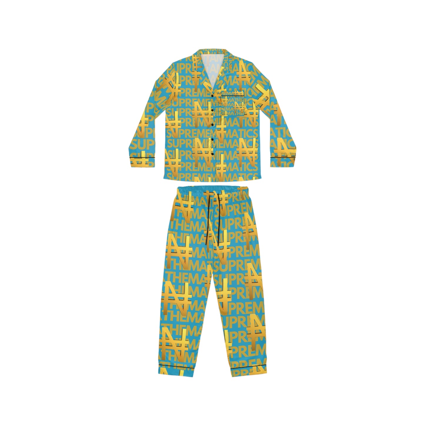 SUPREMEMATHEMATICS NAIRA SATIN PAJAMAS