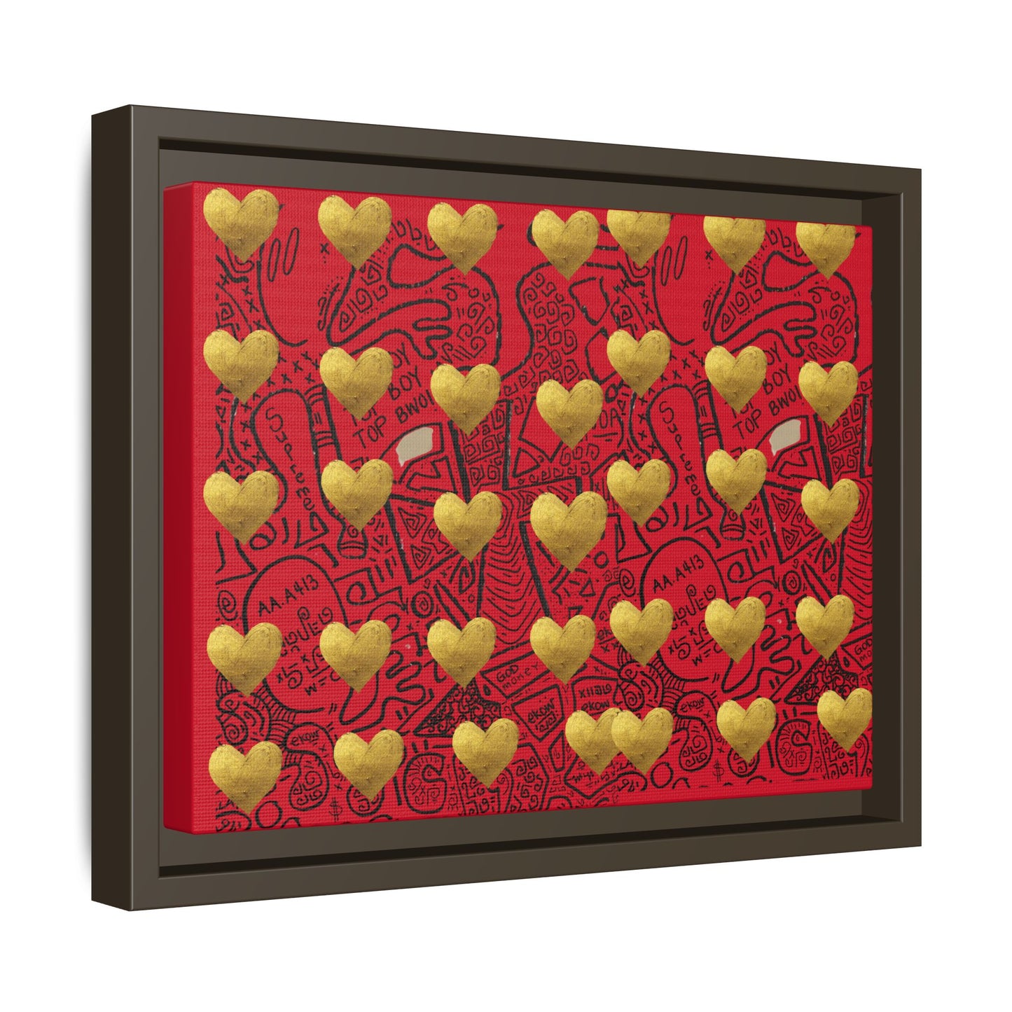 SUPREMEMATHEMATICS FRAMED CANVAS