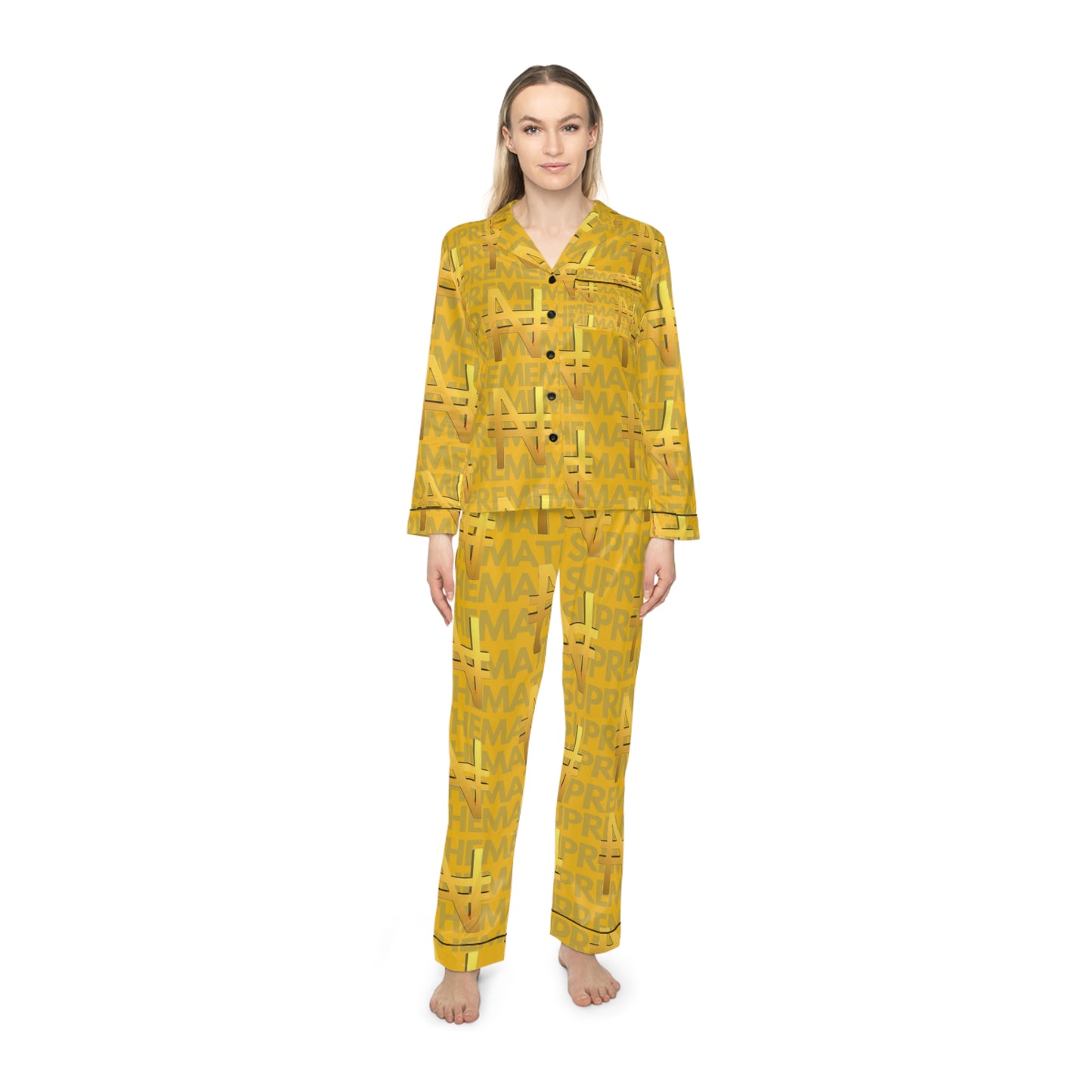 SUPREMEMATHEMATICS NAIRA SATIN PAJAMAS