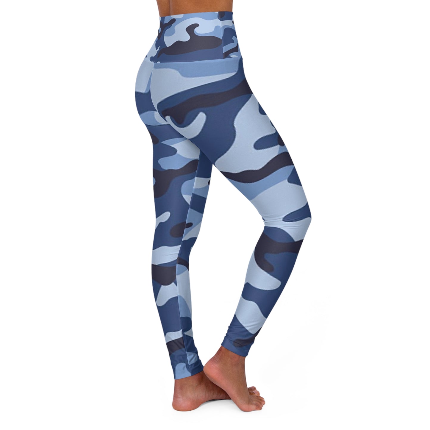SUPREMEMATHEMATICS CAMO HIGH WAIST YOGA LEGGINGS