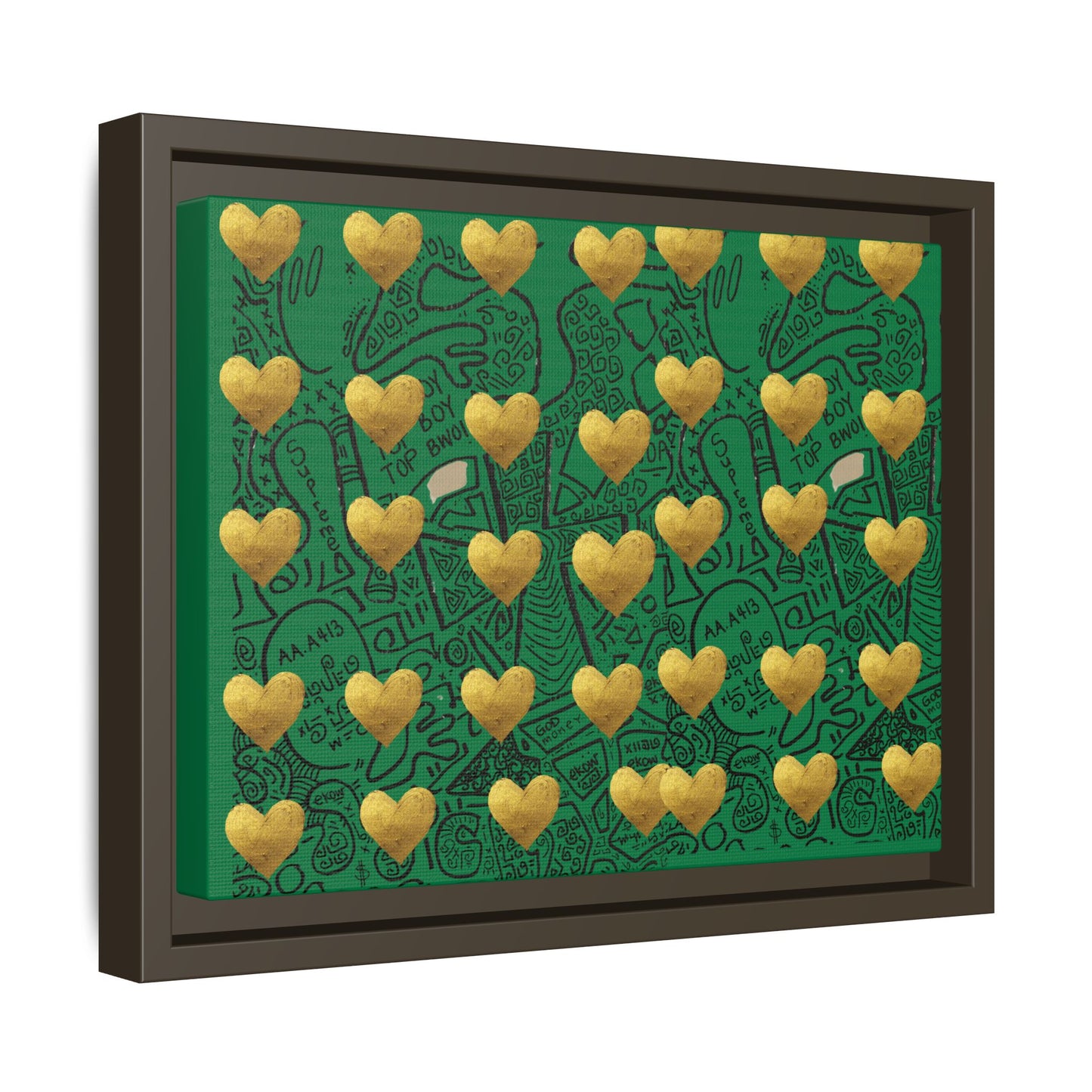 SUPREMEMATHEMATICS FRAMED CANVAS