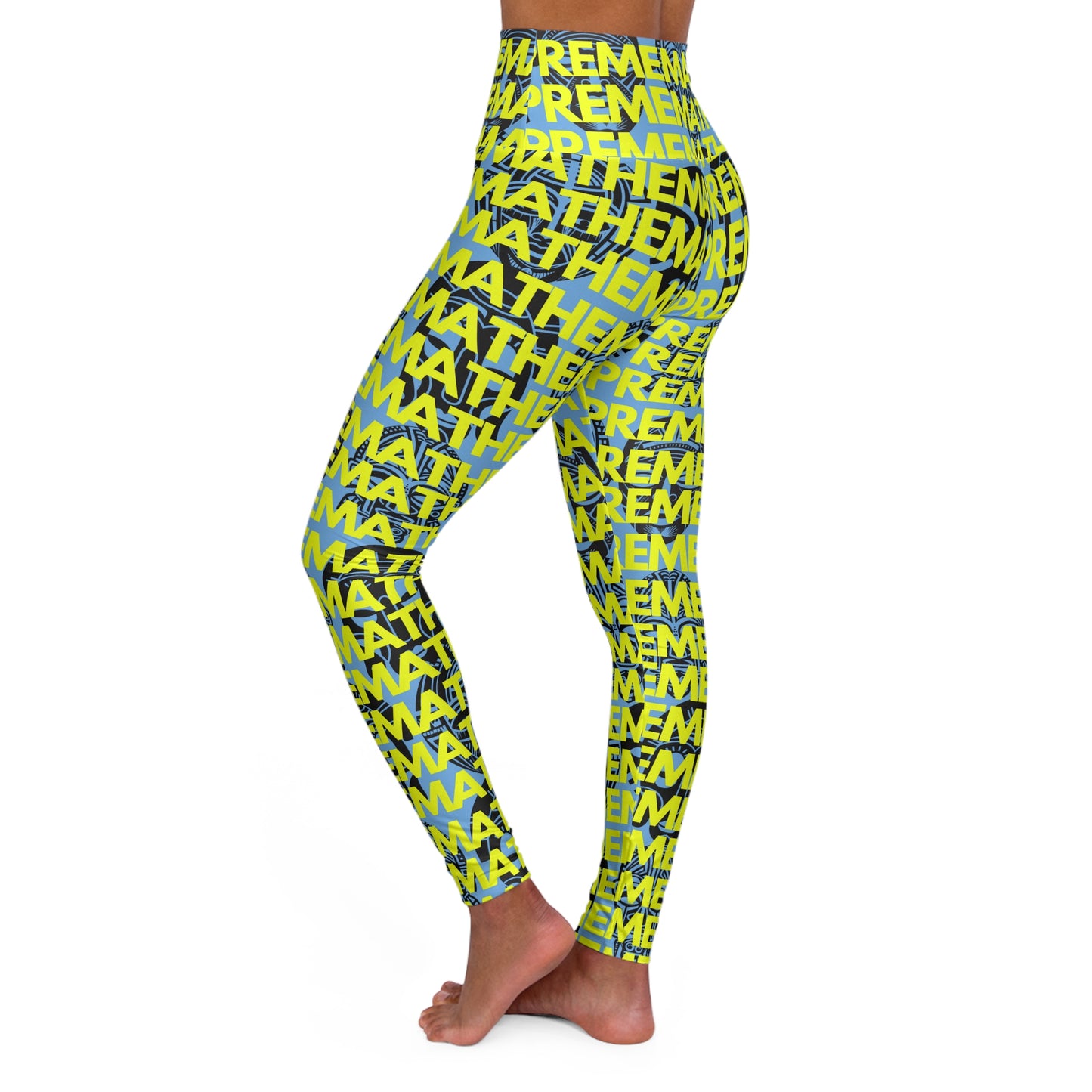 SUPREMEMATHEMATICS HIGH WAIST YOGA LEGGINGS