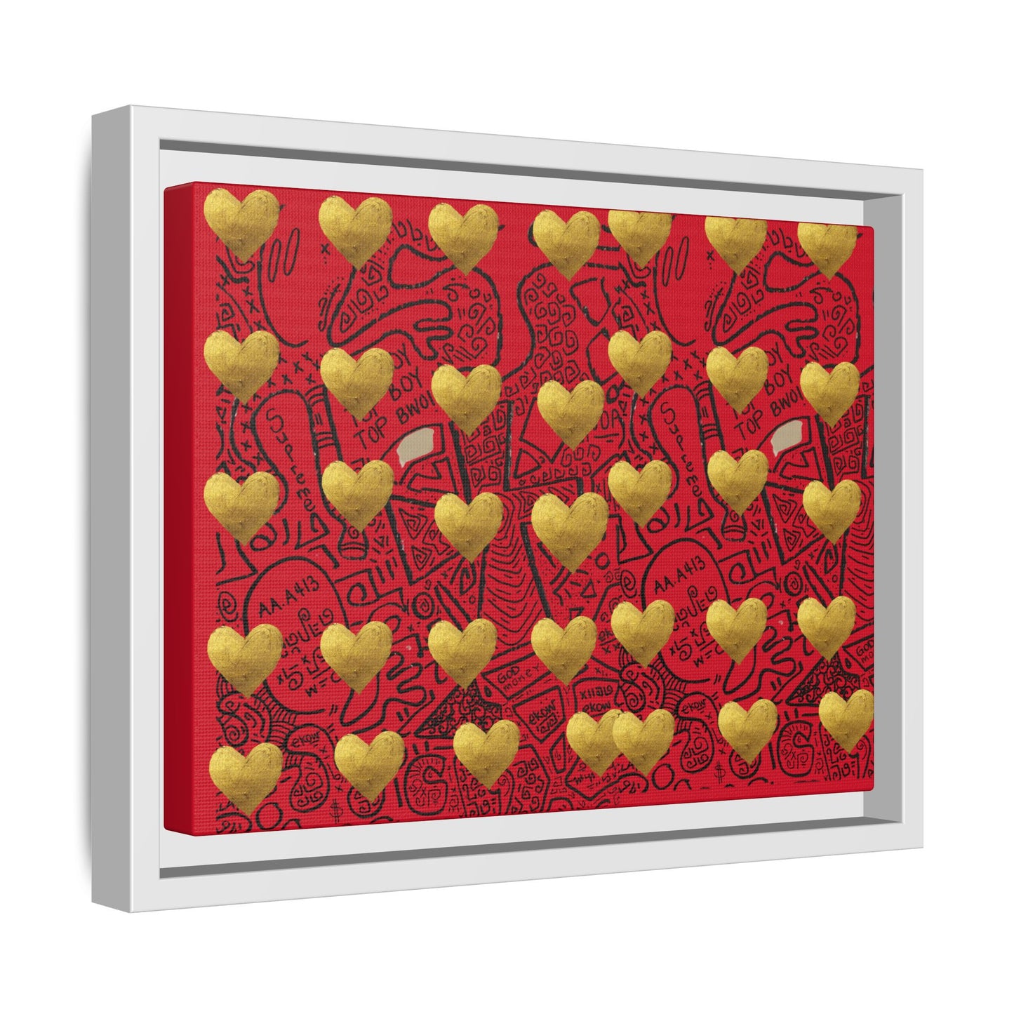 SUPREMEMATHEMATICS FRAMED CANVAS