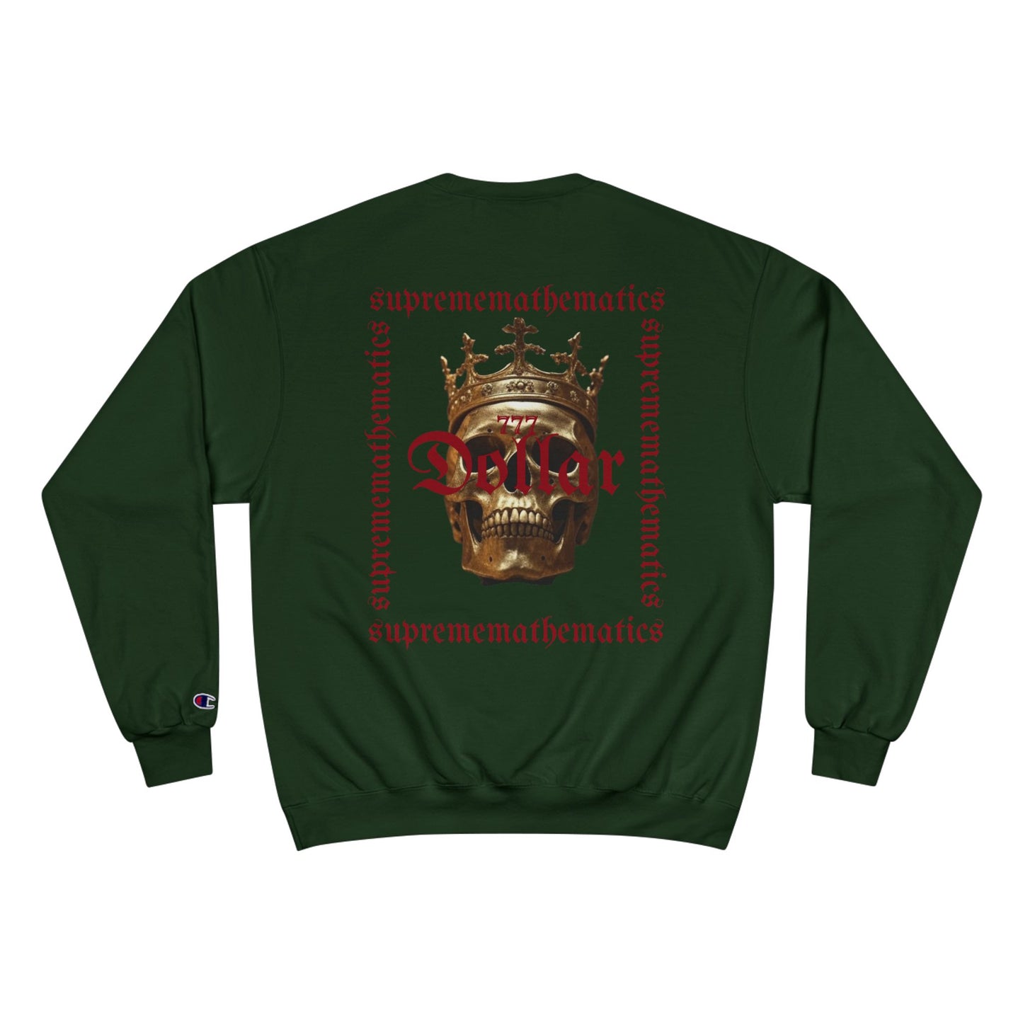 SUPREMEMATHEMATICS DOLLAR SWEATSHIRT