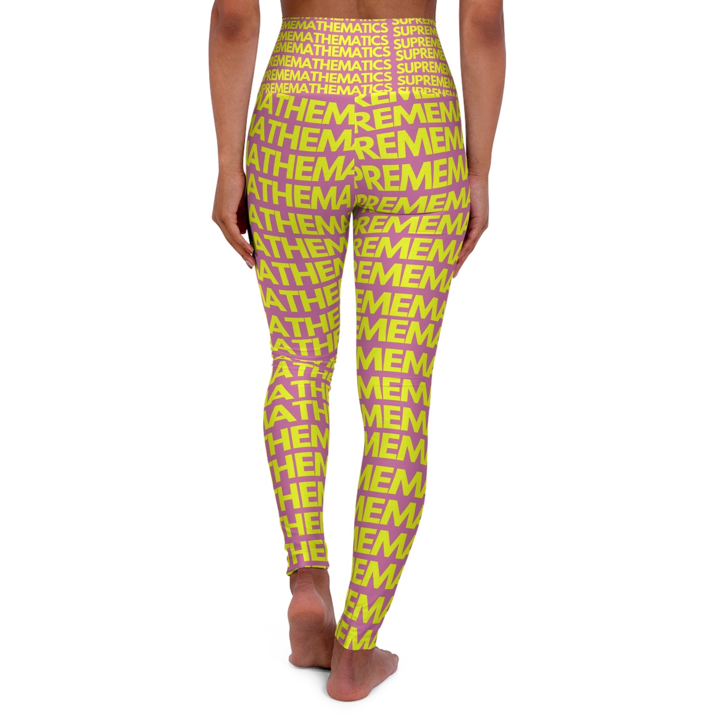 SUPREMEMATHEMATICS HIGH WAIST YOGA LEGGINGS