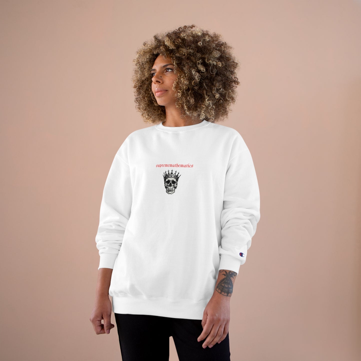 SUPREMEMATHEMATICS SUNFLOWER KINGS SWEATSHIRT