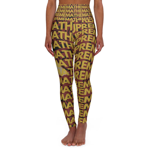 SUPREMEMATHEMATICS HIGH WAIST YOGA LEGGINGS