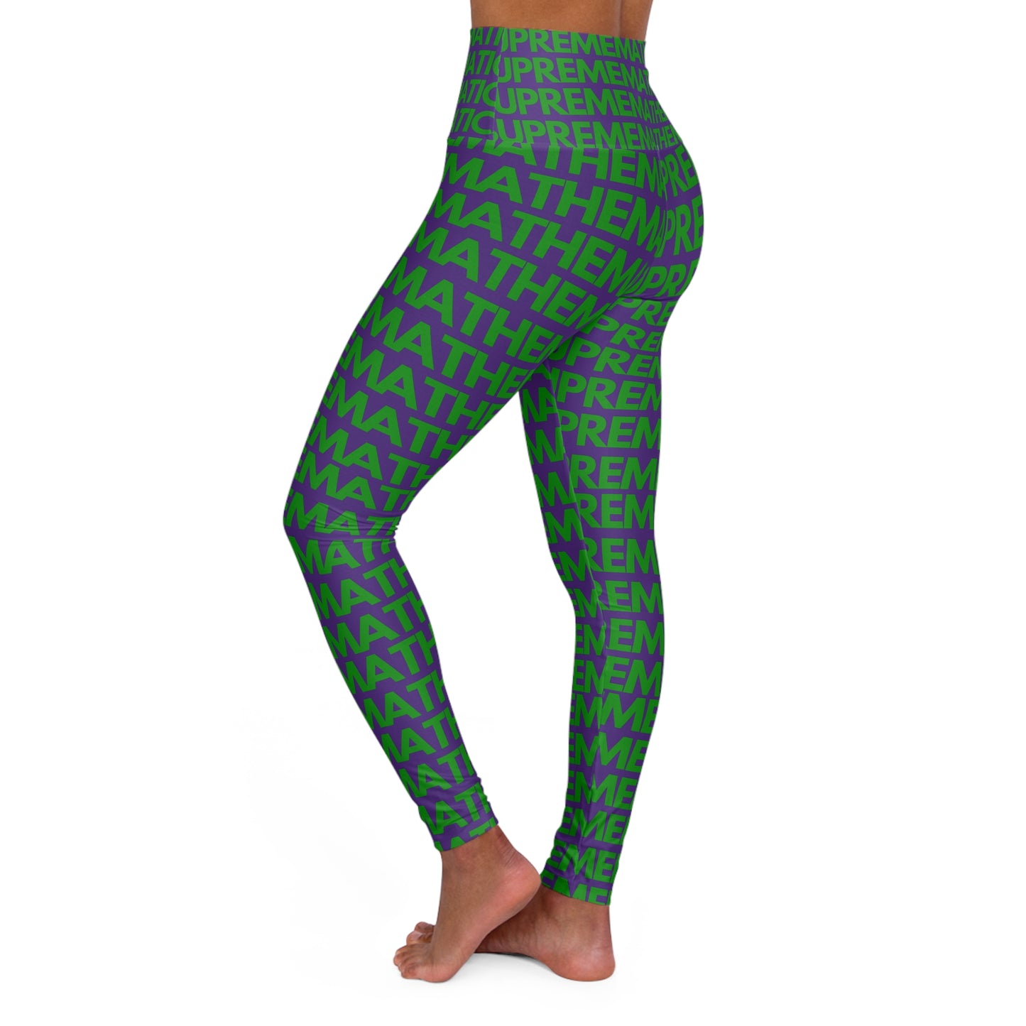 SUPREMEMATHEMATICS HIGH WAIST YOGA LEGGINGS