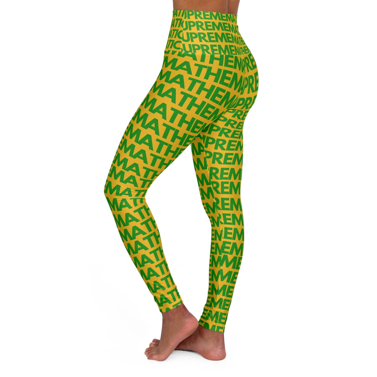 SUPREMEMATHEMATICS HIGH WAIST YOGA LEGGINGS