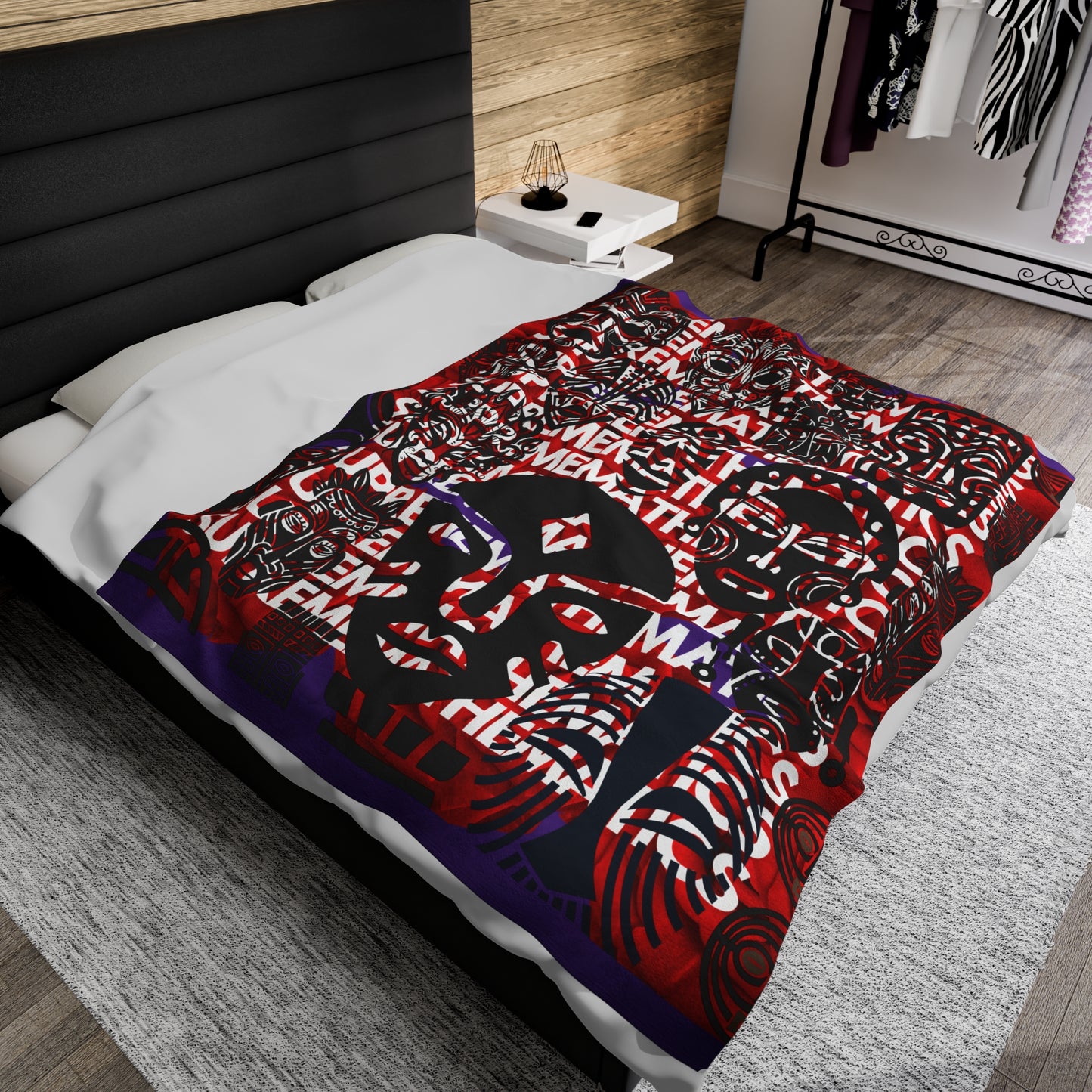 SUPREMEMATHEMATICS PLUSH BLANKET