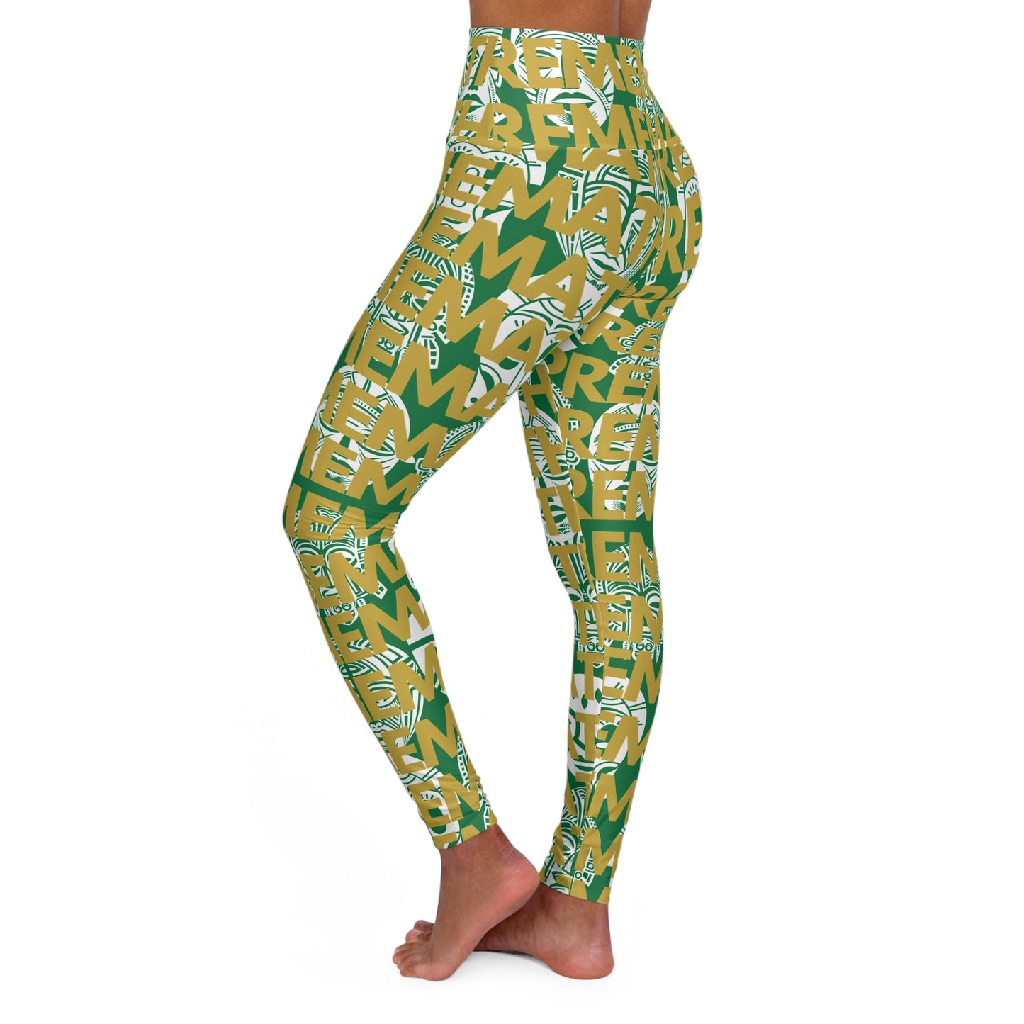SUPREMEMATHEMATICS HIGH WAIST YOGA LEGGINGS