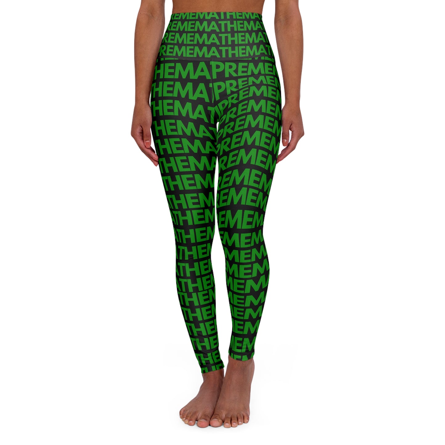SUPREMEMATHEMATICS HIGH WAIST YOGA LEGGINGS