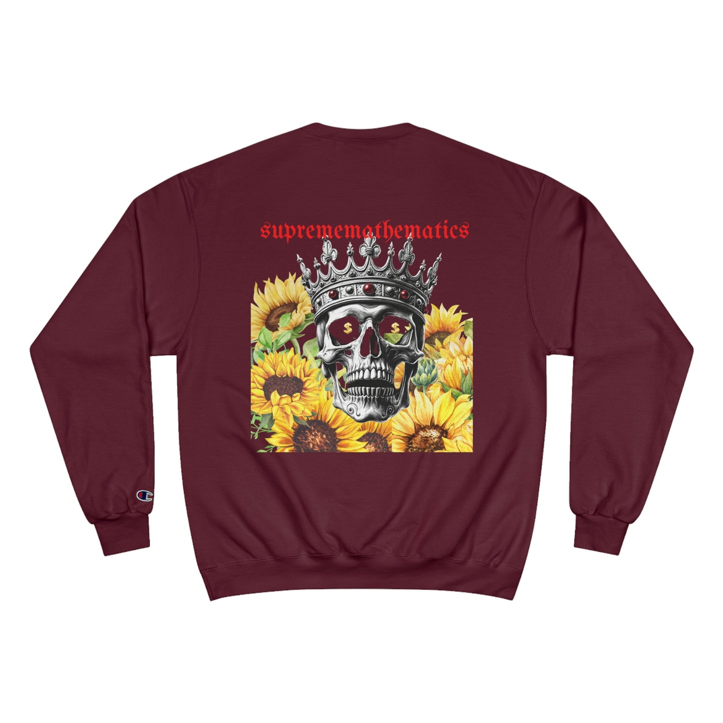SUPREMEMATHEMATICS SUNFLOWER KINGS SWEATSHIRT