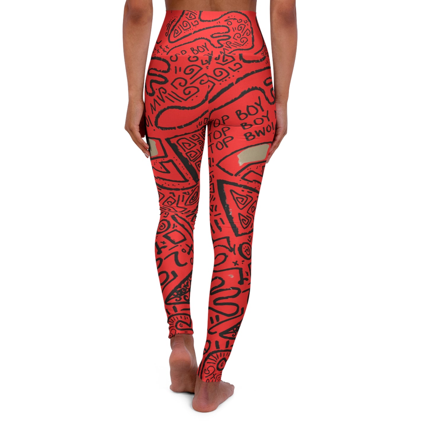 SUPREMEMATHEMATICS HIGH WAIST YOGA PANTS