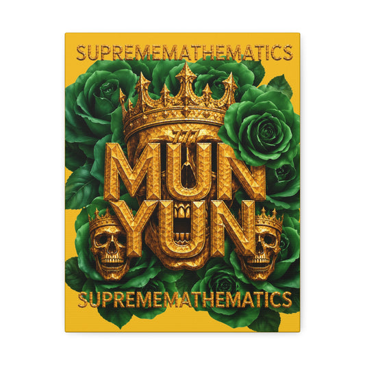 BOXXY MUNYUN ART CANVAS YELLOW