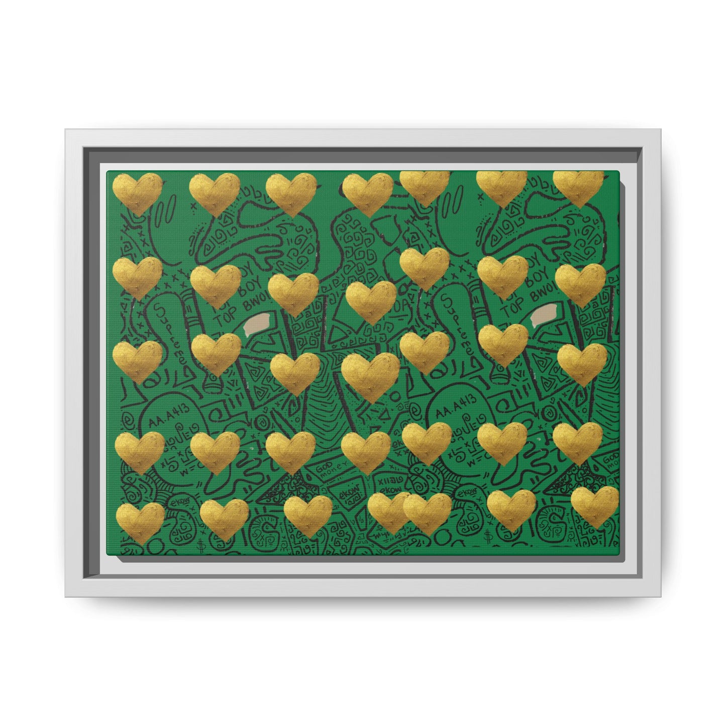 SUPREMEMATHEMATICS FRAMED CANVAS