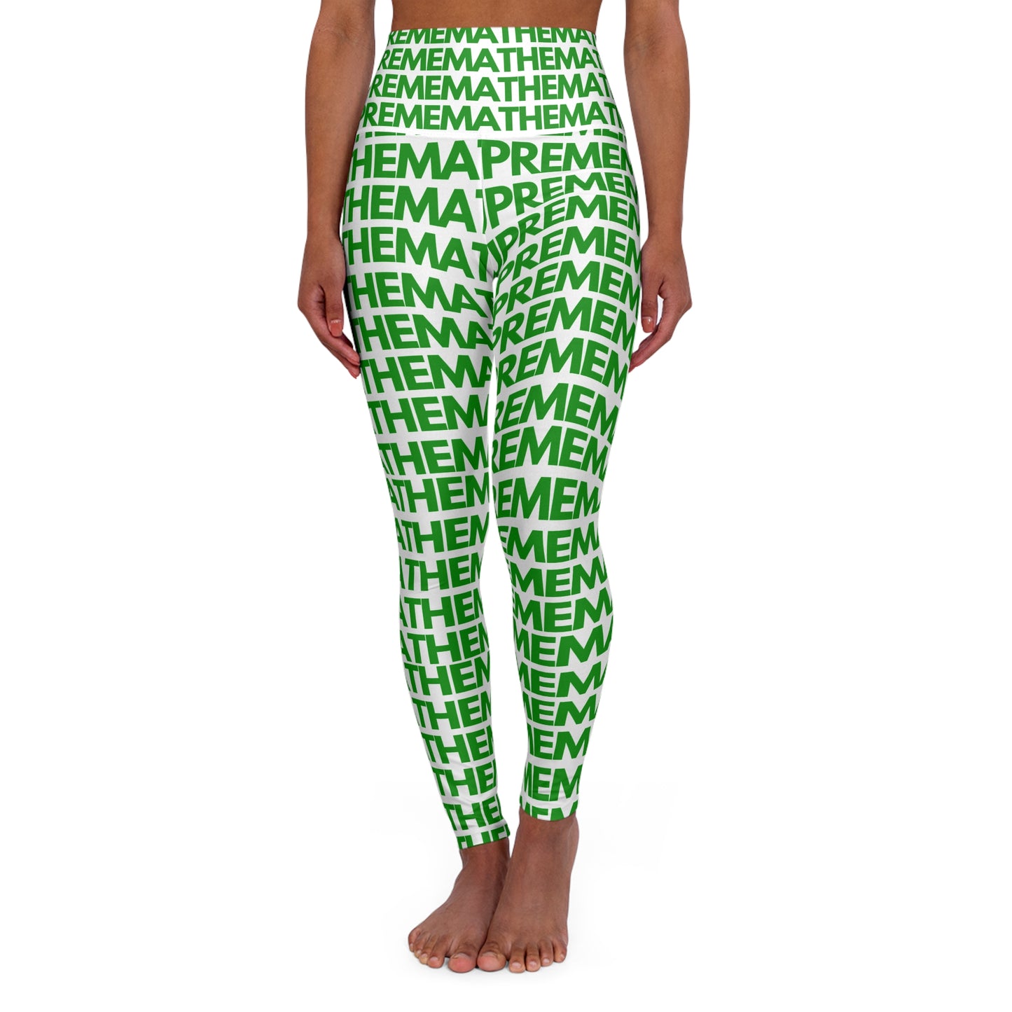SUPREMEMATHEMATICS HIGH WAIST YOGA LEGGINGS