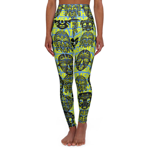 SUPREMEMATHEMATICS HIGH WAIST YOGA LEGGINGS