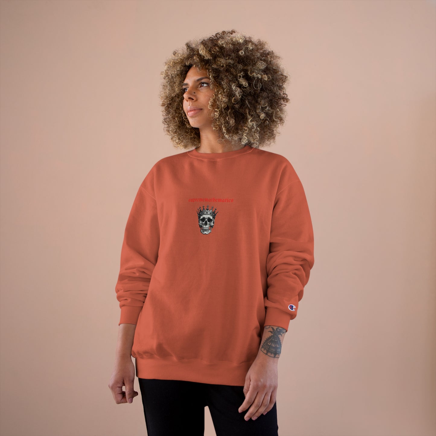 SUPREMEMATHEMATICS SUNFLOWER KINGS SWEATSHIRT