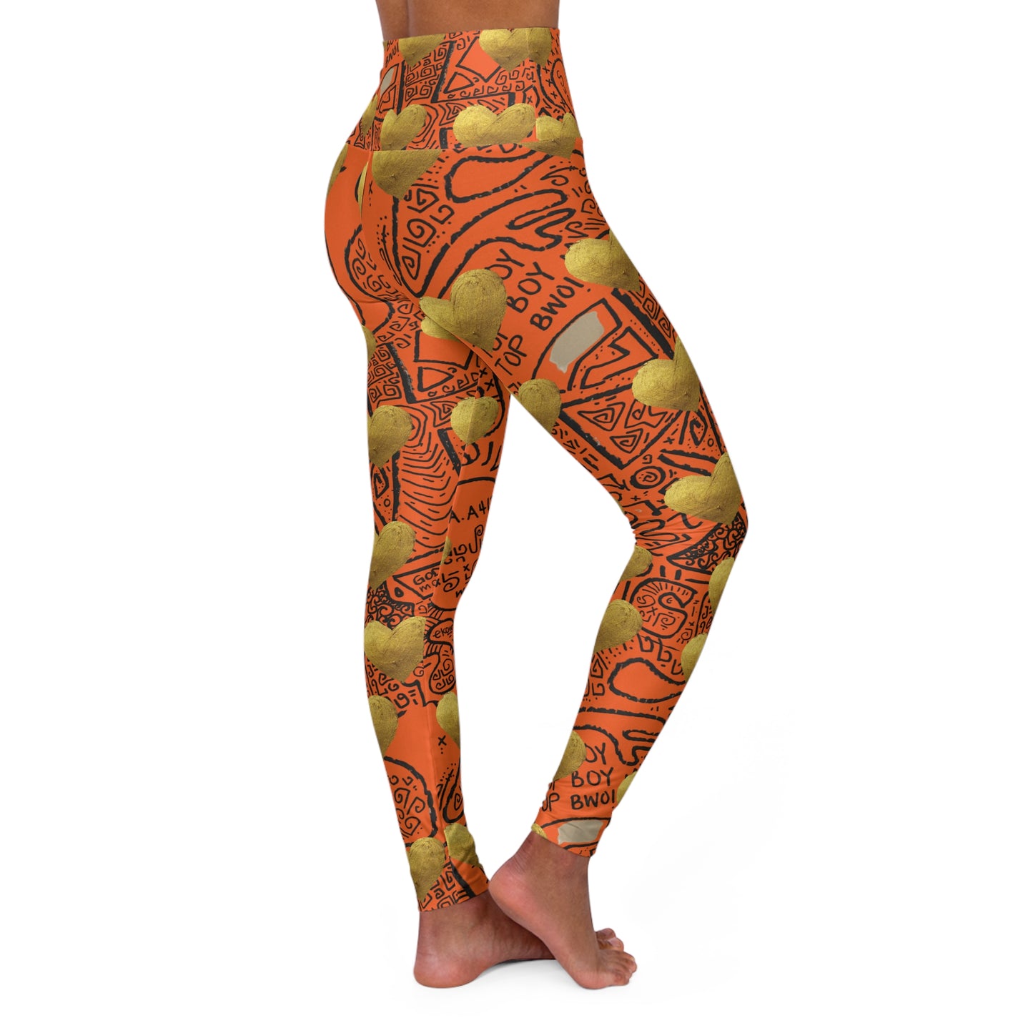 SUPREMEMATHEMATICS HIGH WAIST YOGA LEGGINGS