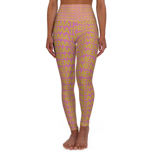SUPREMEMATHEMATICS HIGH WAIST YOGA LEGGINGS