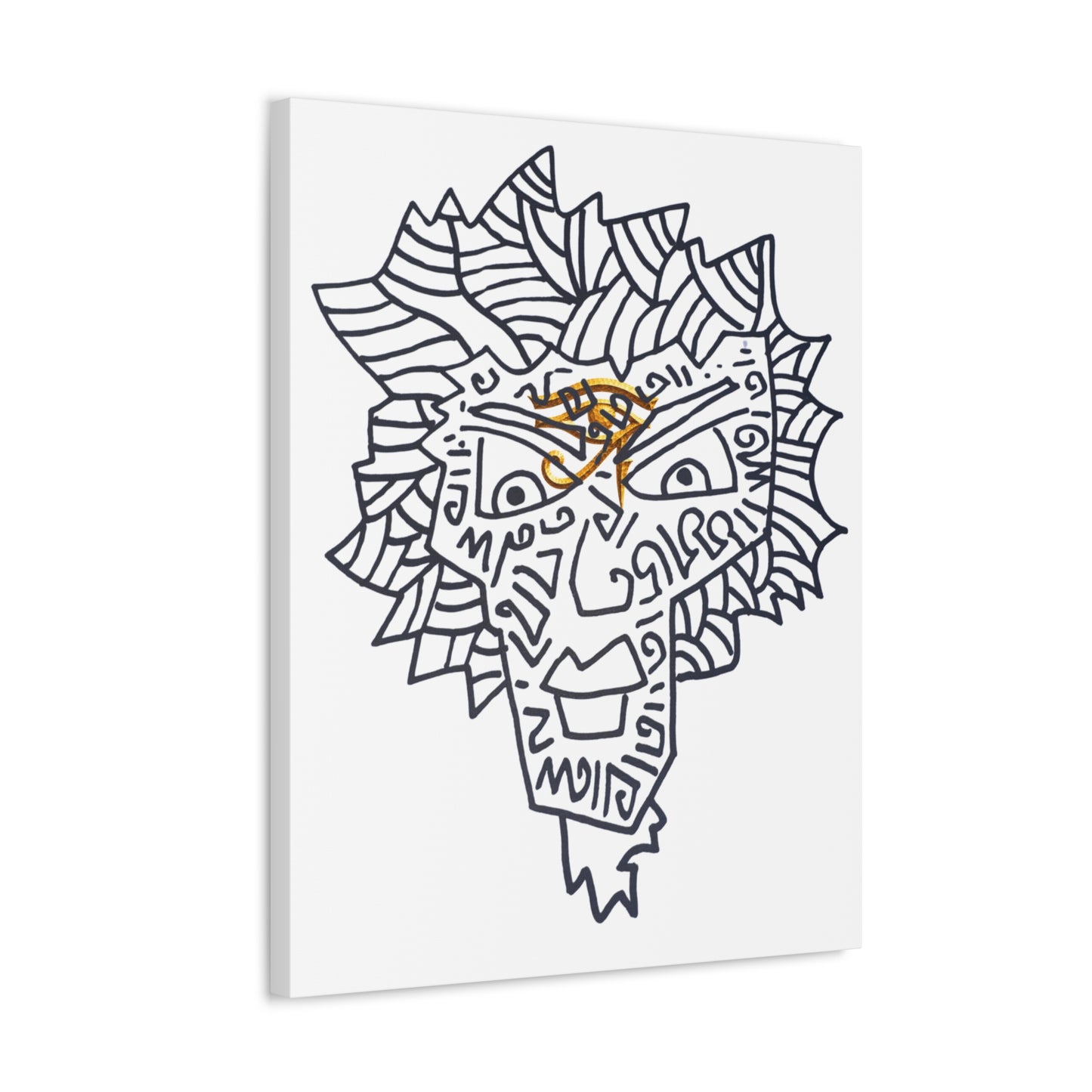 BOXXY FACECARD PRINT ART CANVAS