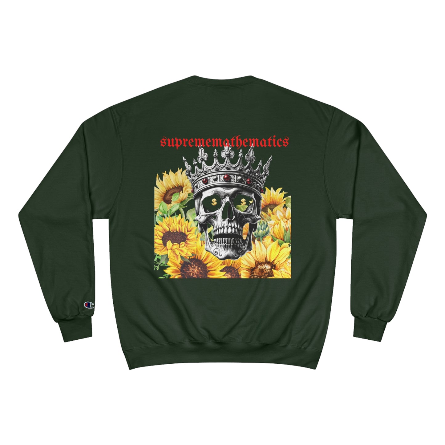 SUPREMEMATHEMATICS SUNFLOWER KINGS SWEATSHIRT