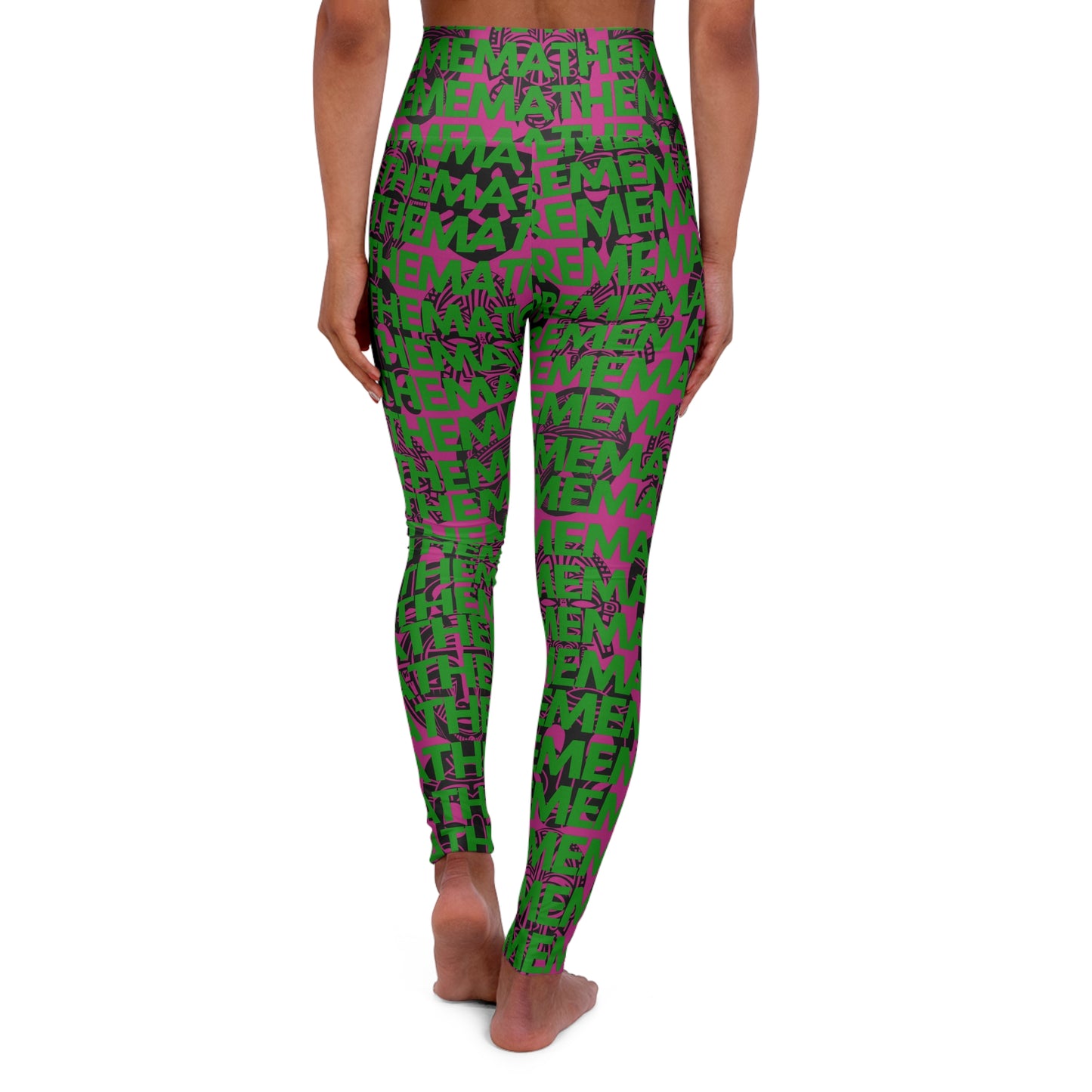 SUPREMEMATHEMATICS HIGH WAIST YOGA LEGGINGS